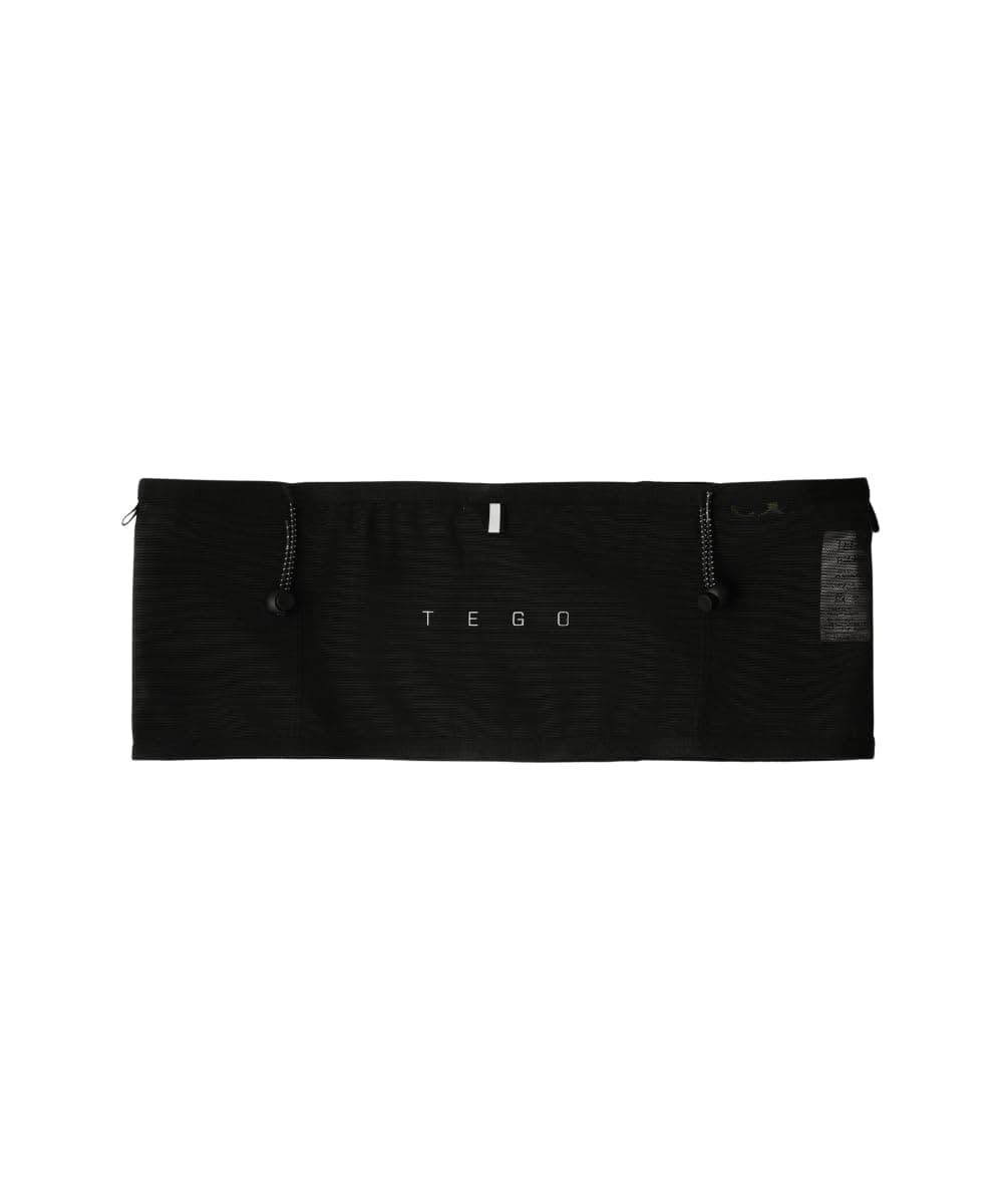 TEGO Pacer Running Belt | Bounce-Free Tubular Run Belt with Expandable Pockets | 4-Way Stretch | Jacket/Pole Carry Straps | Reflective Details | Lightweight 62g | Trail & Road Running Waist Pack