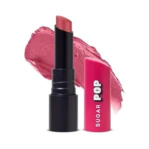 SUGAR POP Ultrastay Transferproof Lipstick | 100% Transferproof | Waterproof Matte Lipstick | Vitamin E | 4 gm - 02 Floral Fantasy