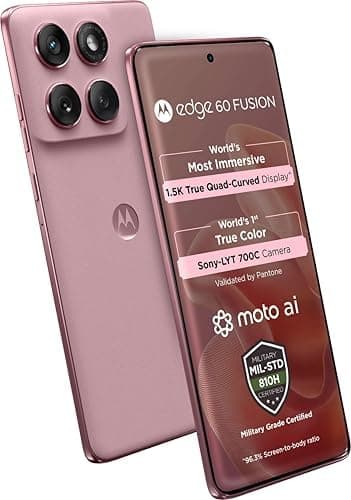 Motorola Edge 60 Fusion 5G (Pantone Zephyr, 12GB RAM, 256GB Storage)