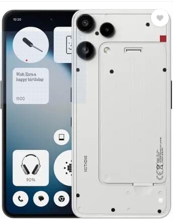 Nothing Phone (3a) Lite (White, 256 GB) (8 GB RAM)