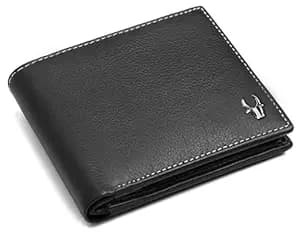 WildHorn Genuine Leather Wallet for Men | Slim Bifold Wallet with RFID Blocking | Multiple Card Slots & Coin Pocket | Premium Leather Mens Wallet