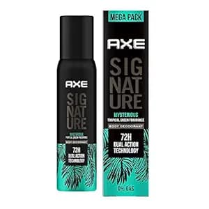 AXE Signature Mysterious Long Lasting No Gas Body Perfume Spray For Men 200 Ml