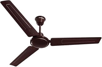 Crompton SUREBREEZE SEA SAPPHIRA 1200 mm Ceiling Fan for Home | BEE Star Rated Energy Efficient Fan | Superior Air Delivery | HighSpeed | 2 Years Warranty | (Lustre Brown), Pack of 1