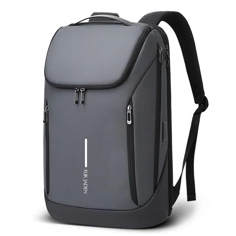 Fur Jaden Pro Series Smart Tech Anti-Theft 2 Compartment Laptop Backpack With USB-A and USB-C Type Charging Port for Unisex For Business Professionals & College Students (Space Grey), 20 Litres