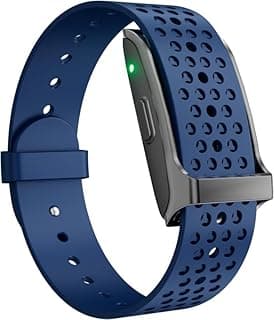 StyleOxx Q2 Smart Health Wristband, Activity & Fitness Tracker, 120+ Sports Modes, All-Day Continuous Monitoring, Heart Rate Tracking, Wellness with Free App (Blue Silicone)