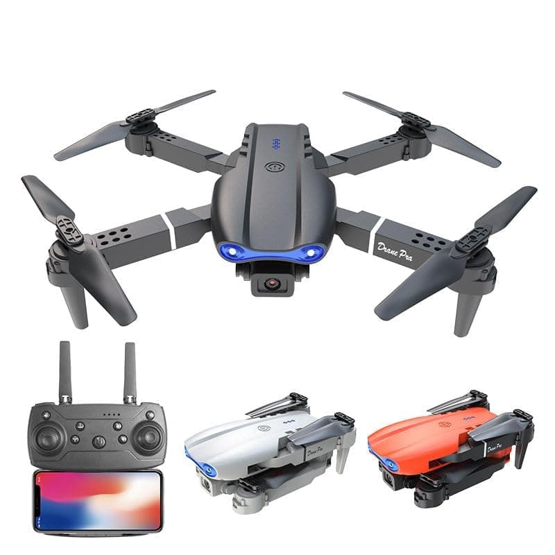 Drone with Dual 4K Camera for Adults | WiFi FPV RC Quadcopter with Camera | Live Video, Altitude Hold, 3D Flip, Headless Mode, One Key Takeoff & Carry Case for Kids and Adults. B1