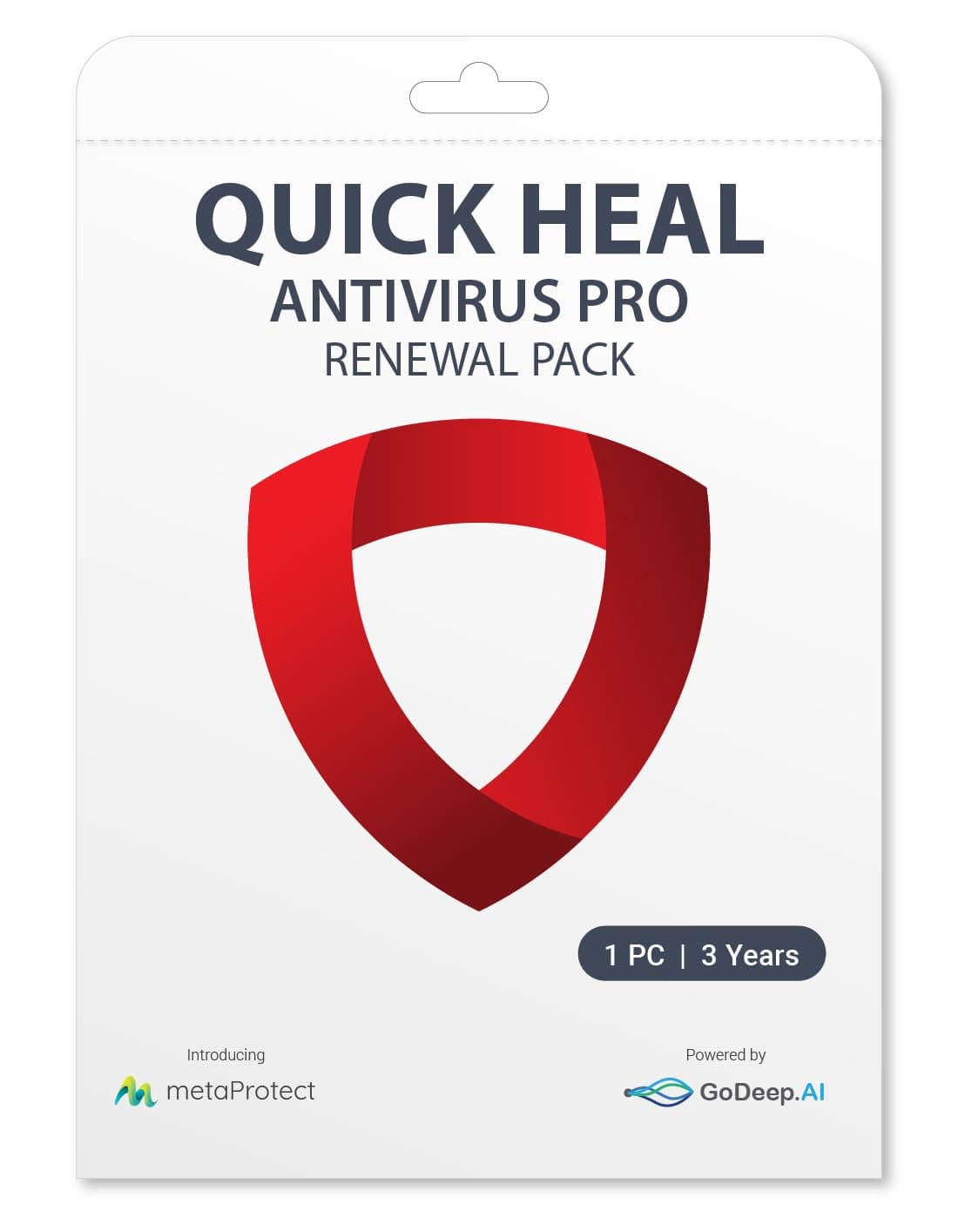 Quick Heal | Antivirus Pro | Renewal Pack | 1 User | 3 Years (Physical Box) | Existing ( 1 User ) Subscription Needed