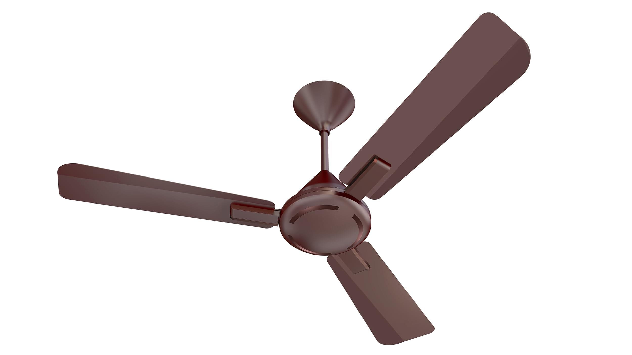 Havells 1200mm Ambrose Energy Saving High Speed Ceiling Fan|Premium Finish, Deco.Fan, Elegant Looks, High Air Delivery, Powerful Motor|2 Yr Warranty by Brand | (Pack of 1, Cola Espresso Brown)