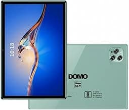 DOMO Slate SL39 10.1-Inch 4G Tablet PC, inbuilt Storage, 4GB RAM + 32GB,1TB Expandable, Dual SIM Slot, Octa Core CPU, Bluetooth, GPS (Green)