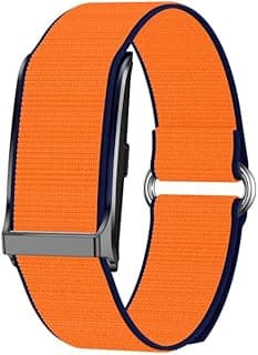 StyleOxx Q2 Smart Health Wristband, Wearable Activity & Fitness Tracker, 120+ Sports Modes, All-Day Continuous Monitoring, Heart Rate Tracking, Improve Sleep, Wellness with Free App (Orange)