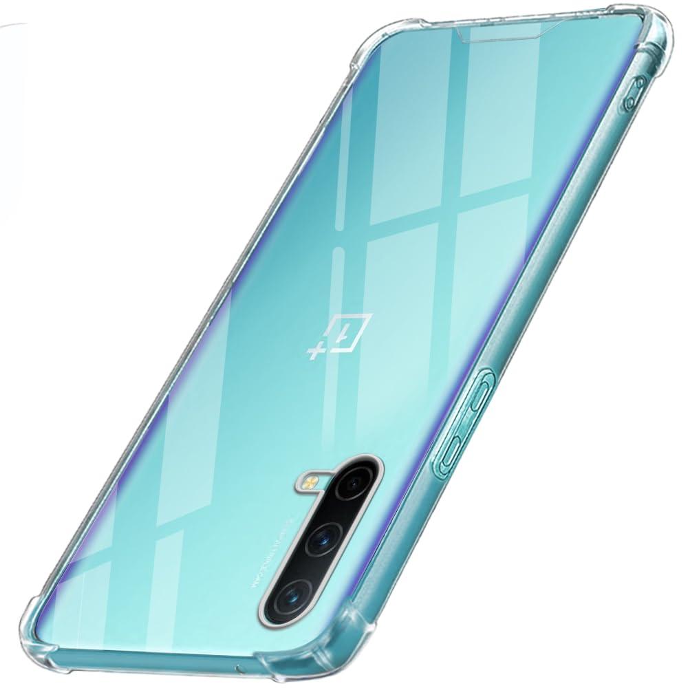 TheGiftKart Crystal Clear Back Cover Case for OnePlus Nord CE 5G (2021) | 360 Degree Protection | Shock Proof Design | Transparent Hard Back Cover Case (PC & TPU, Transparent Bumper)