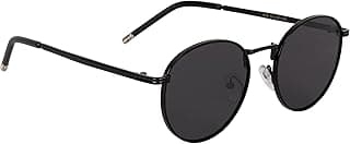 Voyage UV Protected Round Unisex Sunglasses