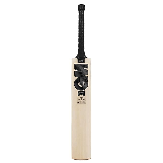 GM Noir 333 English Willow Cricket Bat for Mens, Size - Mens