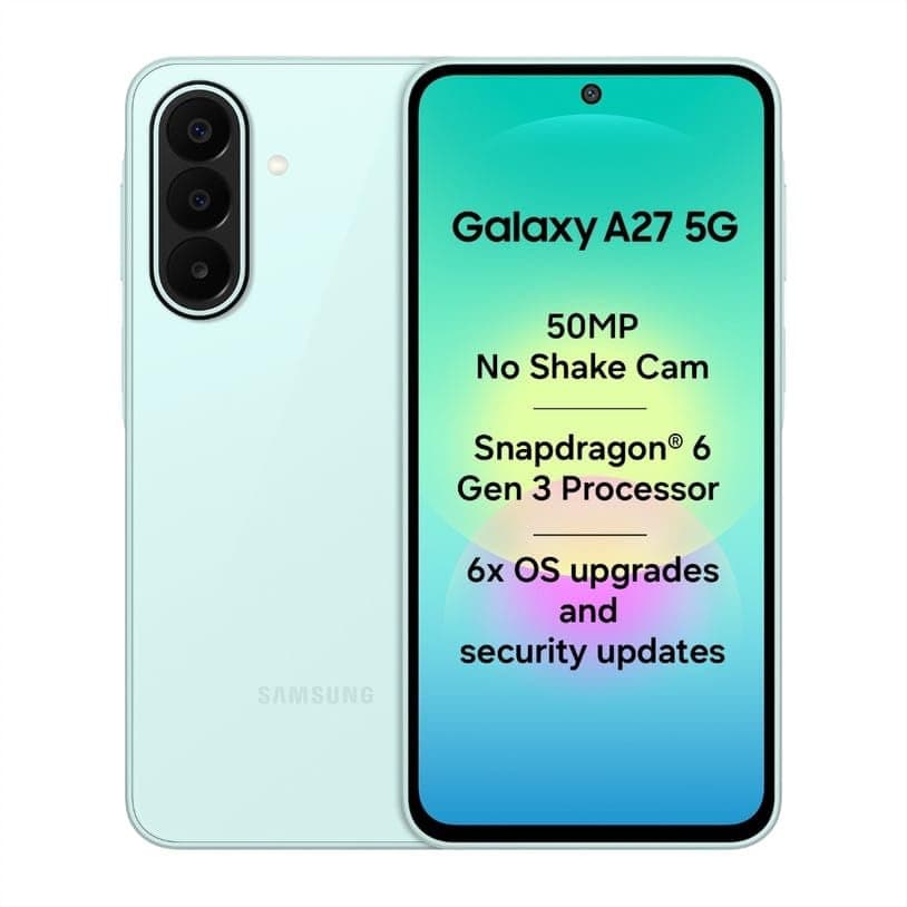 Samsung Galaxy A27 5G (Light Green, 6GB Memory 128GB Storage)_Other Offers