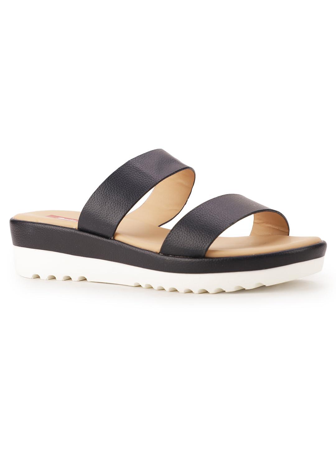 Bata Women's Slip-on Sandal - BLUE (8 UK) (6719986)