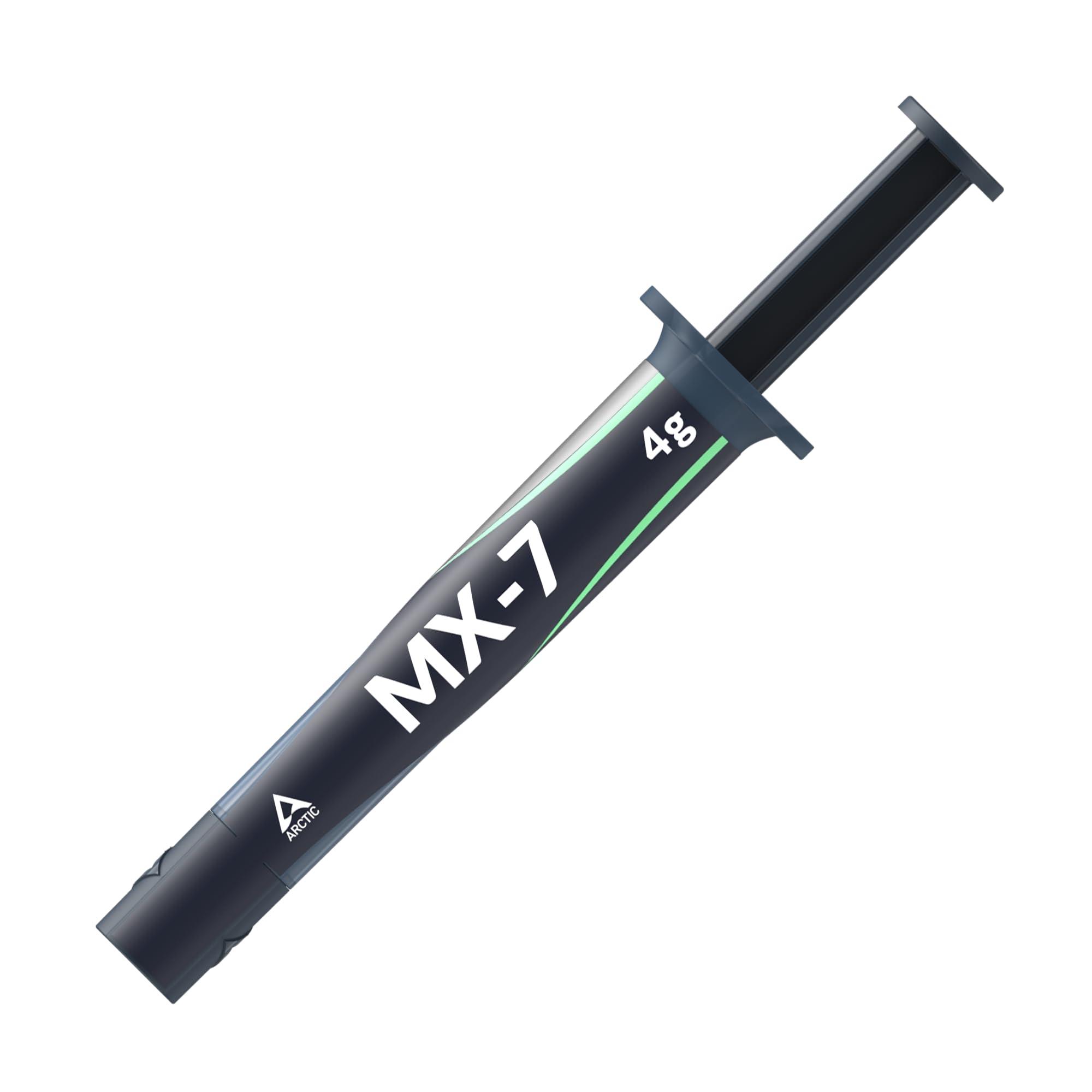 ARCTIC MX-7 (4 g) - Ultimate Performance Thermal Paste for CPUs, Consoles, Graphics Cards, Laptops, Processors, Very High Thermal Conductivity, Long Durability, Non-Conductive, Non-Capacitive