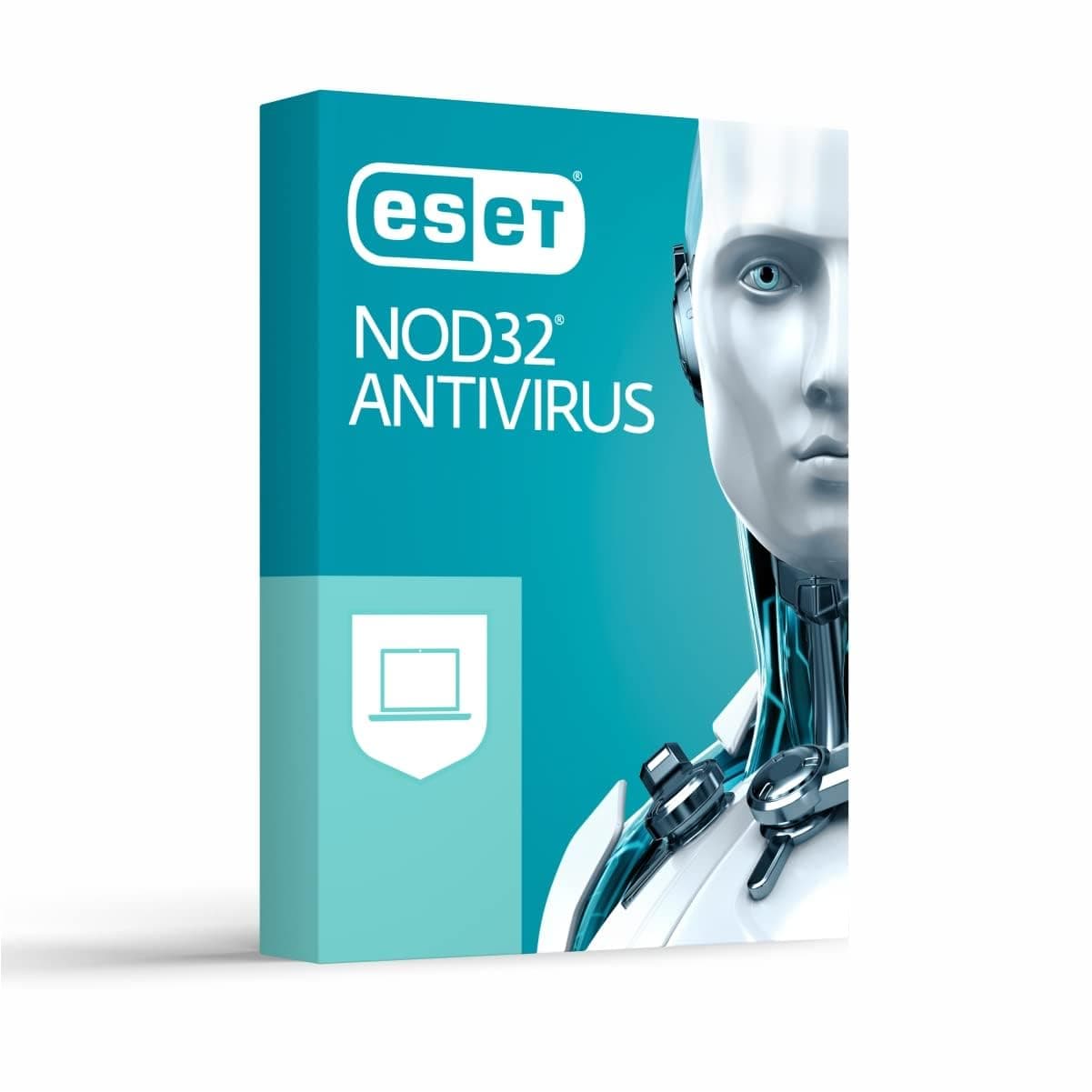 ESET NOD32 Antivirus 2 User 1 Year Family Security