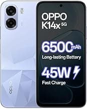 OPPO k14x 5g (Ice Blue) (4gb+128gb)