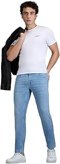 Pepe Jeans Men's Slim Fit Jeans | Mid Rise | Casual Denim | Stretch Fit | Jeans for Man