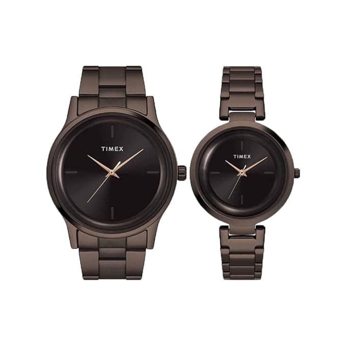 TIMEX Analog Watch for Unisex with Round Dial & Water Resistant Unisex Wrist Watches