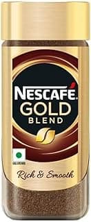 Nescafe Gold Blend Rich and Smooth Instant Coffee Powder, 200g Jar