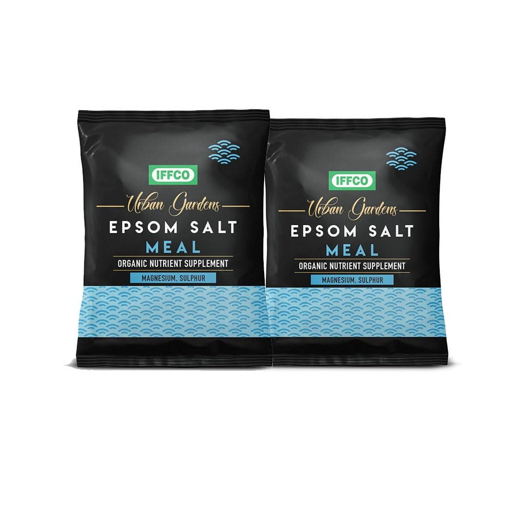 IFFCO Urban Gardens - Epsom Salt 1.8 Kg - Organic Source of Magnesium Sulphate for Plants and Home Garden - Water Soluble Powder