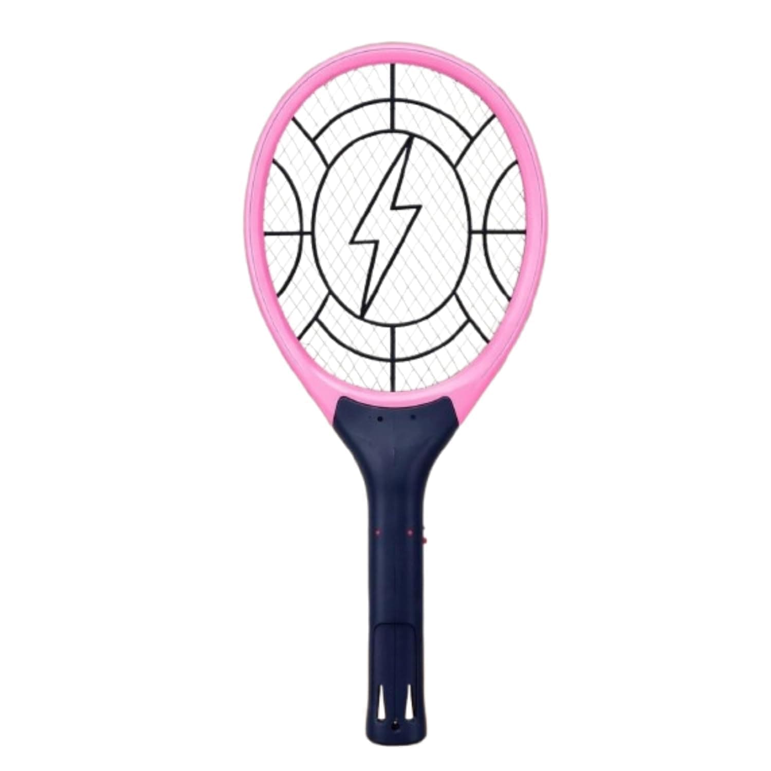 Rechargeable Mosquito Killer Racket with Electric Shock Grid | Powerful Mosquito Bat for Home & Outdoor Use | Flying Insect Killer Racket | Lightweight Handheld Mosquito Zapper | Pink