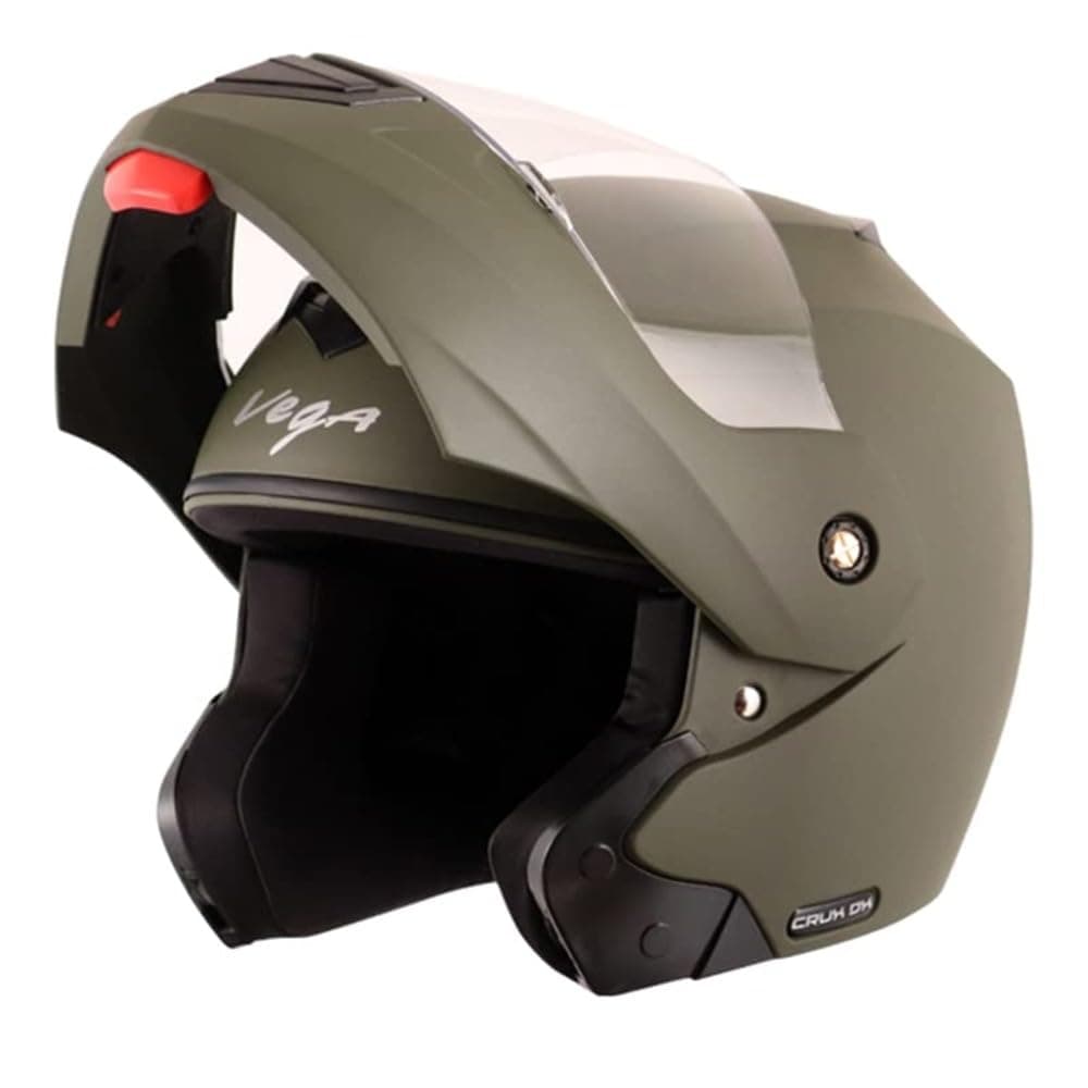 Vega Crux Dx Dull Battle Green Helmet-M