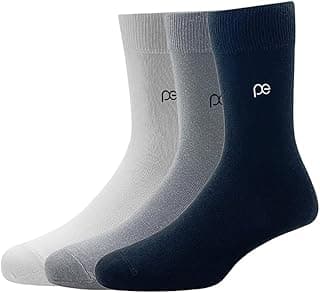 Peter England Men's Cotton Full Length Socks Pack of 3
