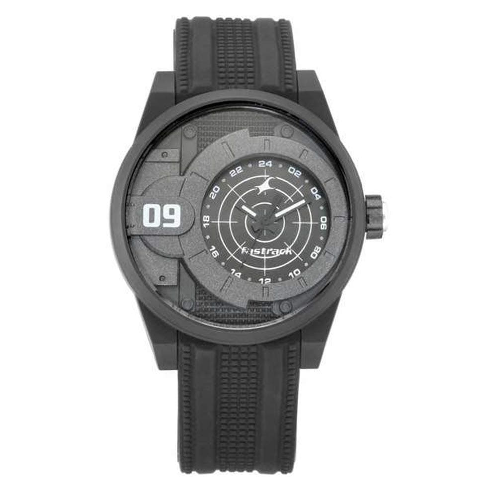 Fastrack Trendies Analog Black Dial Men's Watch-38058PP03/NP38058PP03