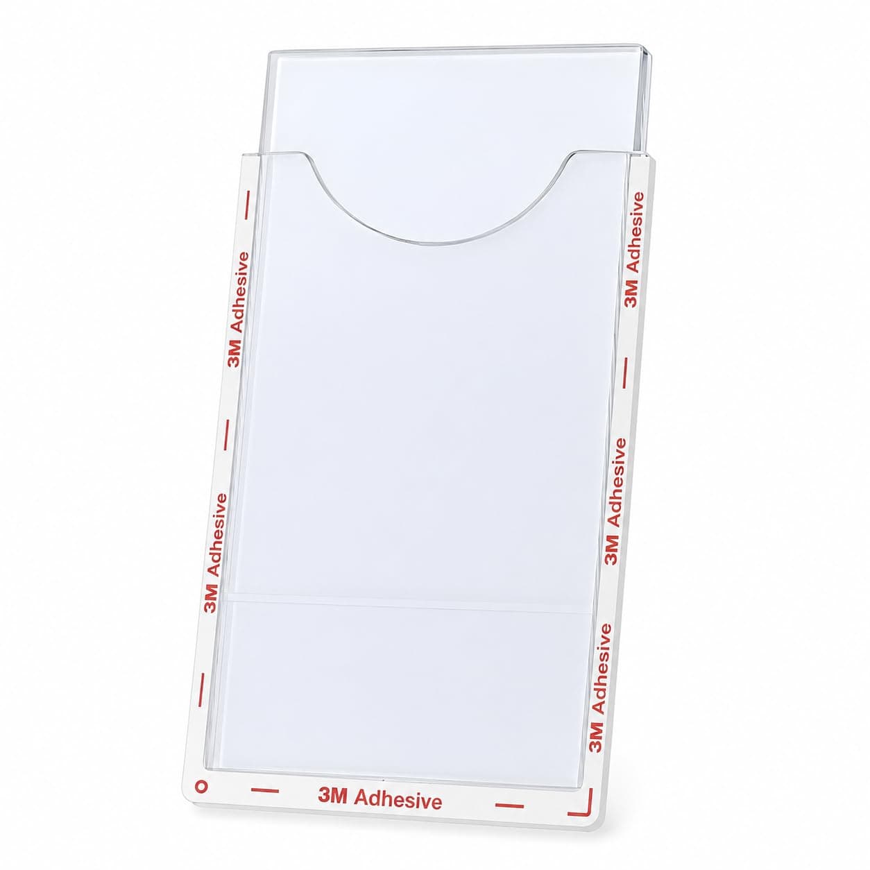 AutokraftZ 𝗧𝗮𝗴 𝗛𝗼𝗹𝗱𝗲𝗿 𝗳𝗼𝗿 𝗖𝗮𝗿 𝗪𝗶𝗻𝗱𝘀𝗵𝗶𝗲𝗹𝗱 Card Holder with Strong 3M Adhesive | Transparent Sticker Holder for Car Glass | Vehicle Windshield Card Protector