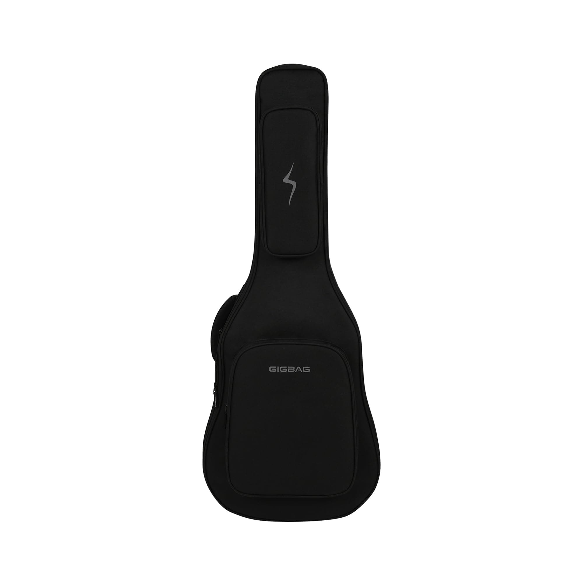 GIGBAG Heavy Duty Acoustic Guitar Bag with Dual Pockets - 12mm Padded Waterproof Gig Bag Cover Fits 38", 39", 40", 41", and 41.5-Inch Guitars (Yamaha Fender Ibanez & More)