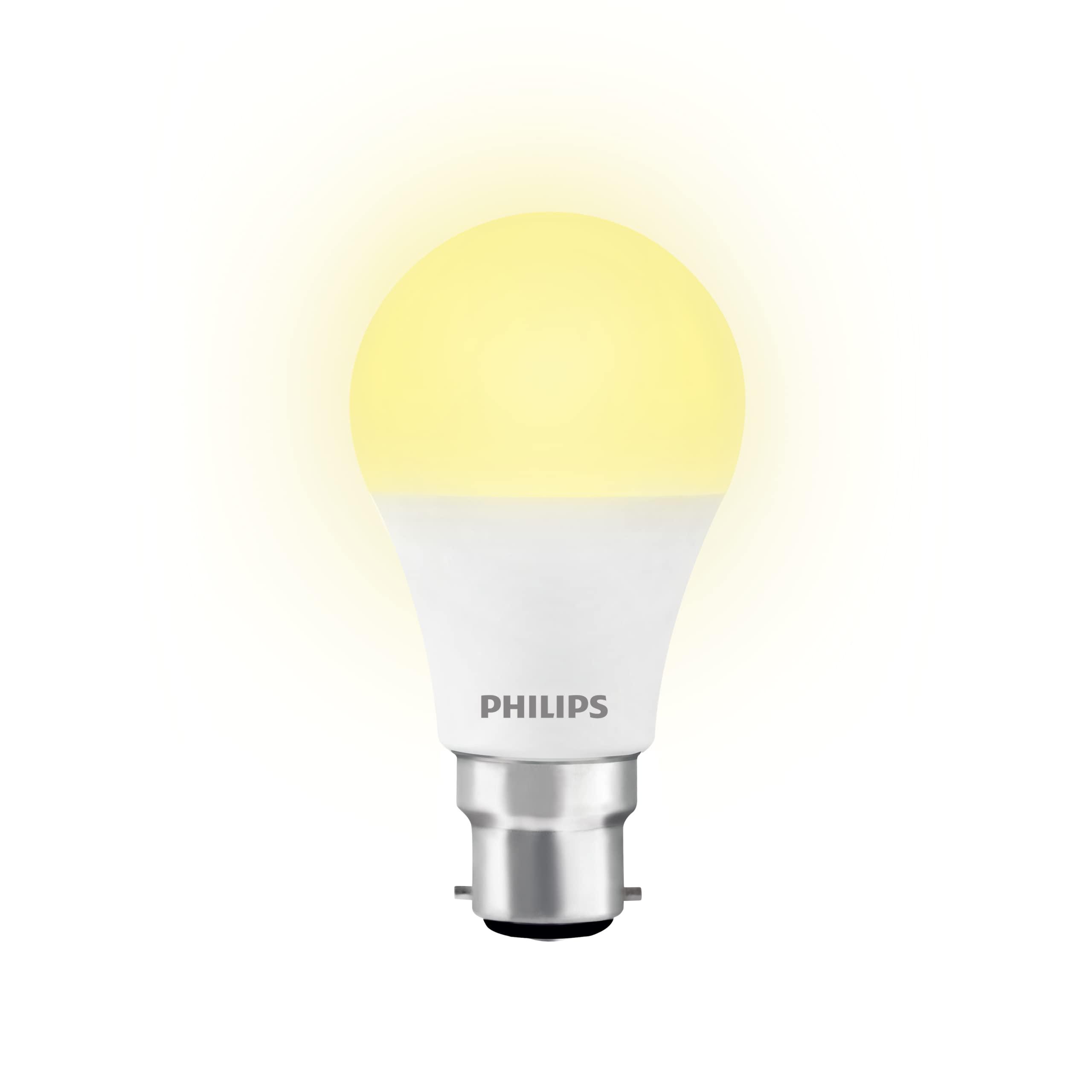 PHILIPS StellarBright 12 Watts LED Bulb B22d Base (Golden Yellow, Pack of 1)