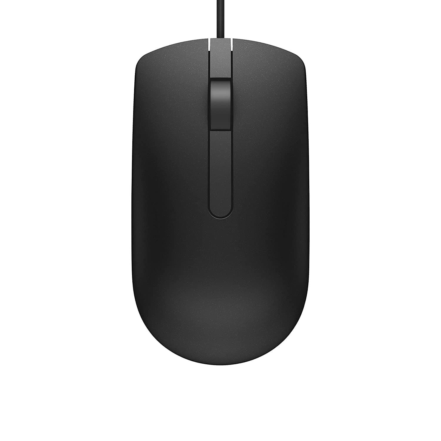 Dell MS116 Wired Mouse, 1000 DPI, Scrolling Wheel, 2 Buttons, 1 x USB, Optical LED Tracking, Plug and Play, Scrolling Wheel, Black