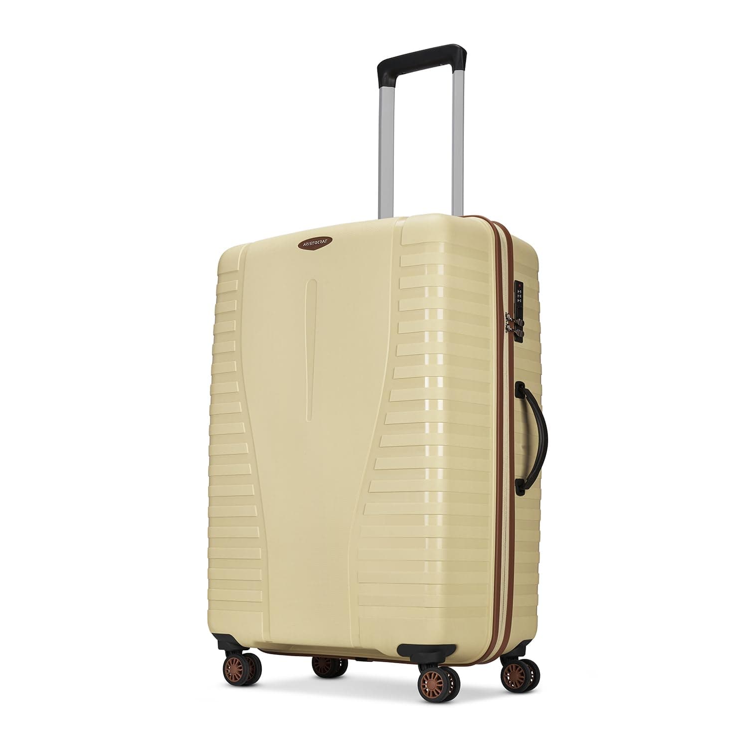 Aristocrat Airpro Max 8-Wheel Medium Hard Case Trolley Bag,Mojave Desert