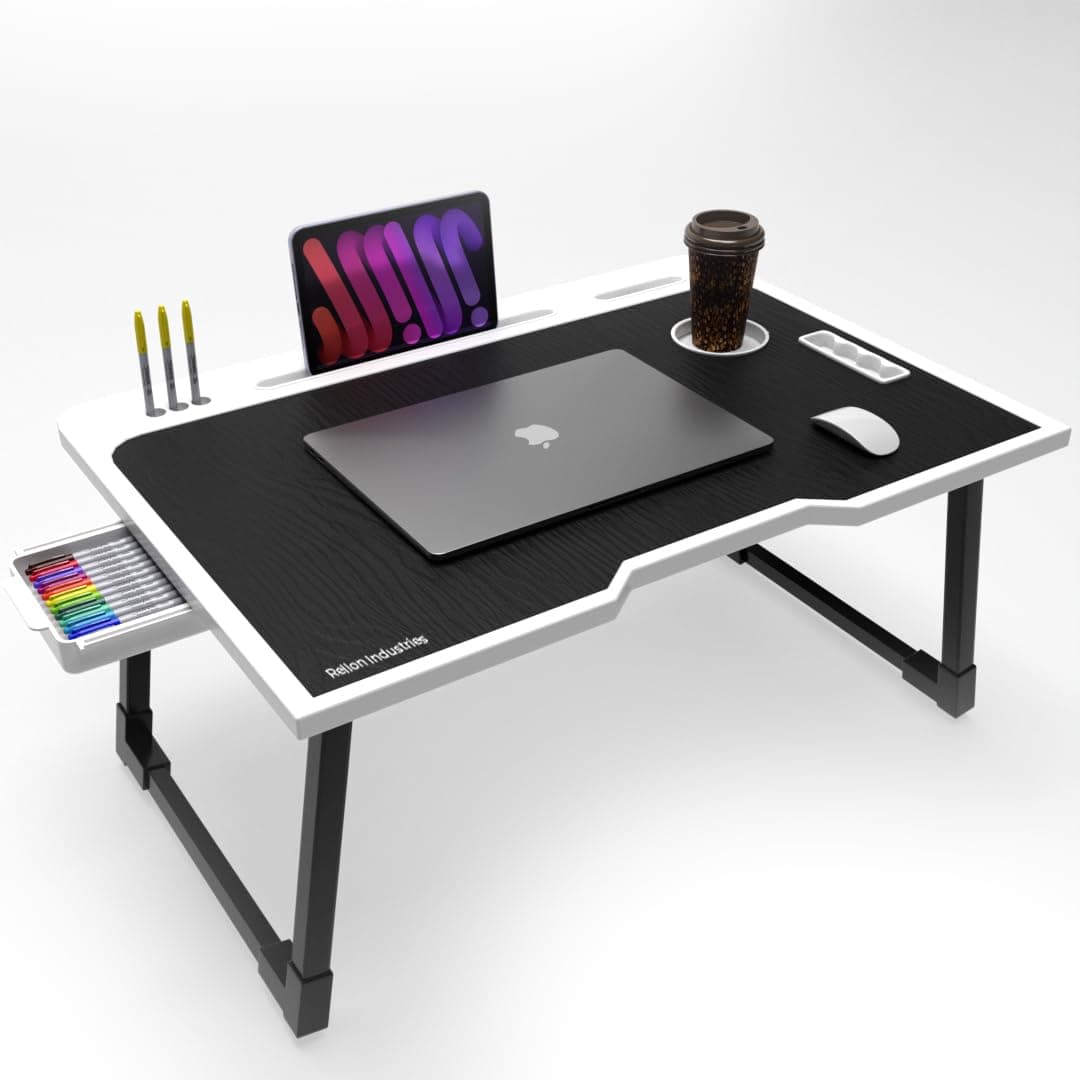 Study Table for Students Bed Table for Study Foldable Table Portable & Lightweight Mini Table Bed Reading Table