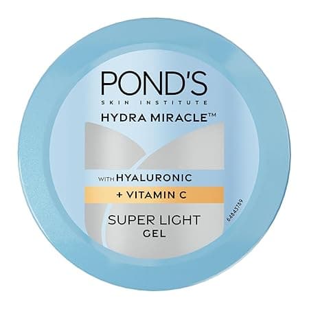 Ponds Hydra Miracle Super Light Gel with Hyaluronic Acid & Vitamin C - 100g