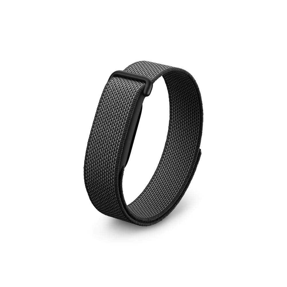 Google Fitbit Air - Screenless Activity Tracker with Fitness, Heart Rate, and Sleep Tracking - Personalized AI-Powered Coaching - Up to 7 Days’ Battery Life - Works with iOS and Android - Obsidian