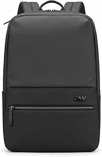 OMW 35L Laptop Backpack for Men & Women | 5 Year Warranty | Fits 16 Inch Laptop |180° Flat Open Tech Compartment | MotionWeave Fabric & Vegan Leather | Travel Office & College Bag (TEXEL)