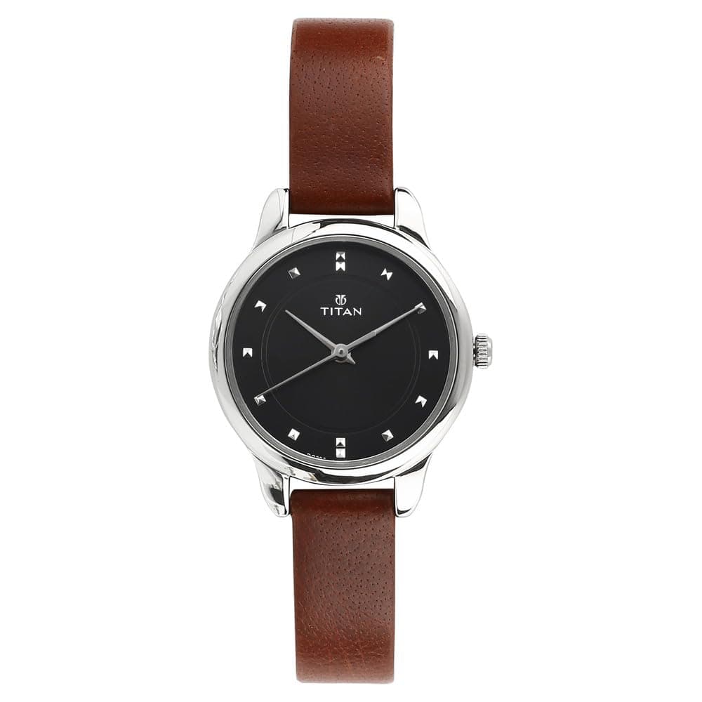 Titan Ladies Neo-Ii Analog Black Dial Women's Watch-NM2481SL07 / NL2481SL07/NP2481SL07