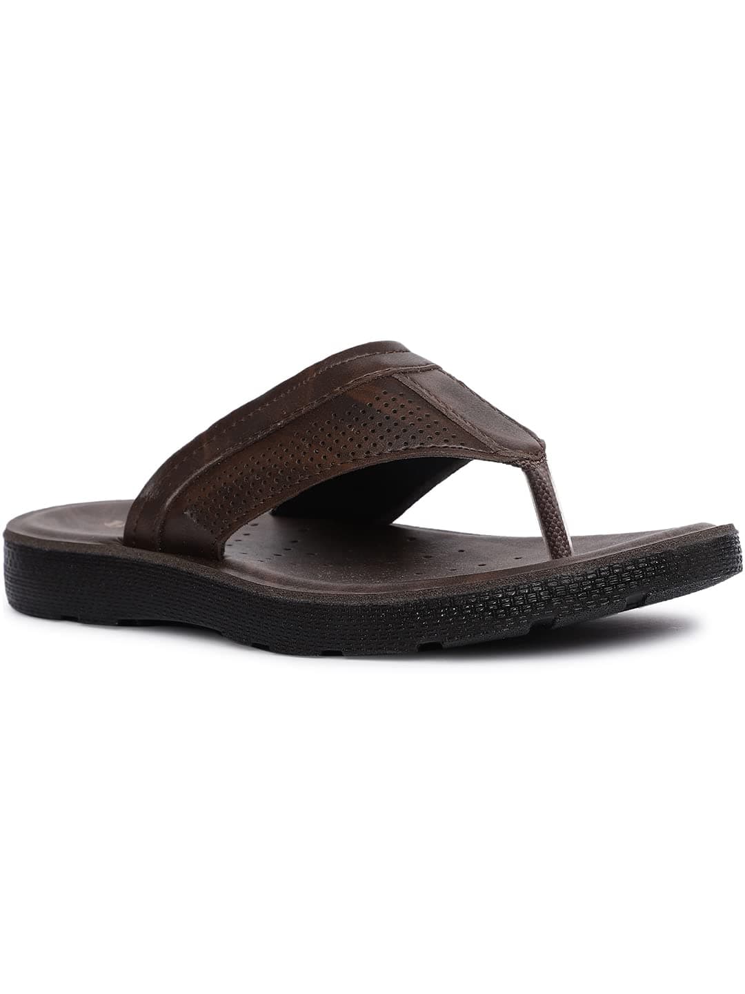 Bata Men Thong Sandal - Brown (8Uk)