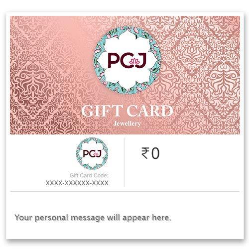 PC Jewellers - Gold Jewellery | | E-Gift Card | Instant delivery | Valid for in-store purchases | Ideal gift for birthday, anniversary & wedding