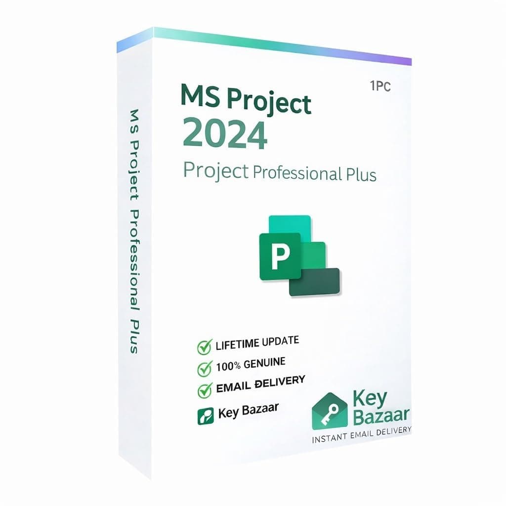 MS Project Professional 2024 for Win | Lifetime License Key | 1 PC | Email Bind | Quick Installation Support | 1-Year Warranty