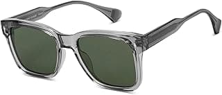 VINCENT CHASE EYEWEAR Vincent Chase By Lenskart | Full Rim Square | Classics | Polarized and 100% UV Protected | Men & Women