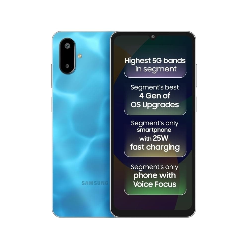 Samsung Galaxy F06 5G (Bahama Blue, 64 GB) (4 GB RAM)
