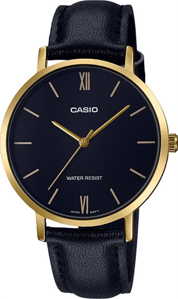 Casio Analog Black Dial Women's Watch - LTP-VT01GL-1BUDF (A1785)