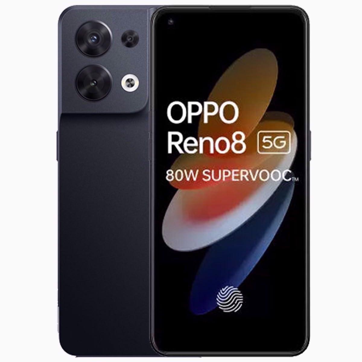 Oppo Reno8 5G (Shimmer Black, 128 GB) (8 GB RAM)