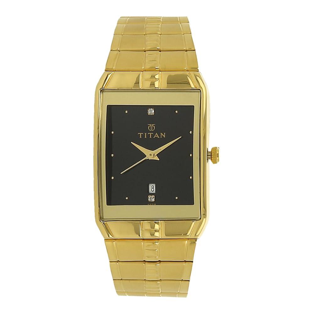 Titan Karishma Analog Black Dial Men's Watch -NM9151YM05 / NL9151YM05/NP9151YM05