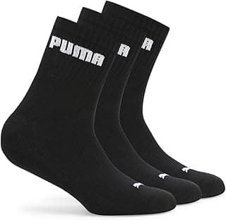 PUMA Unisex 3-Pair Sports Socks Quarter Length