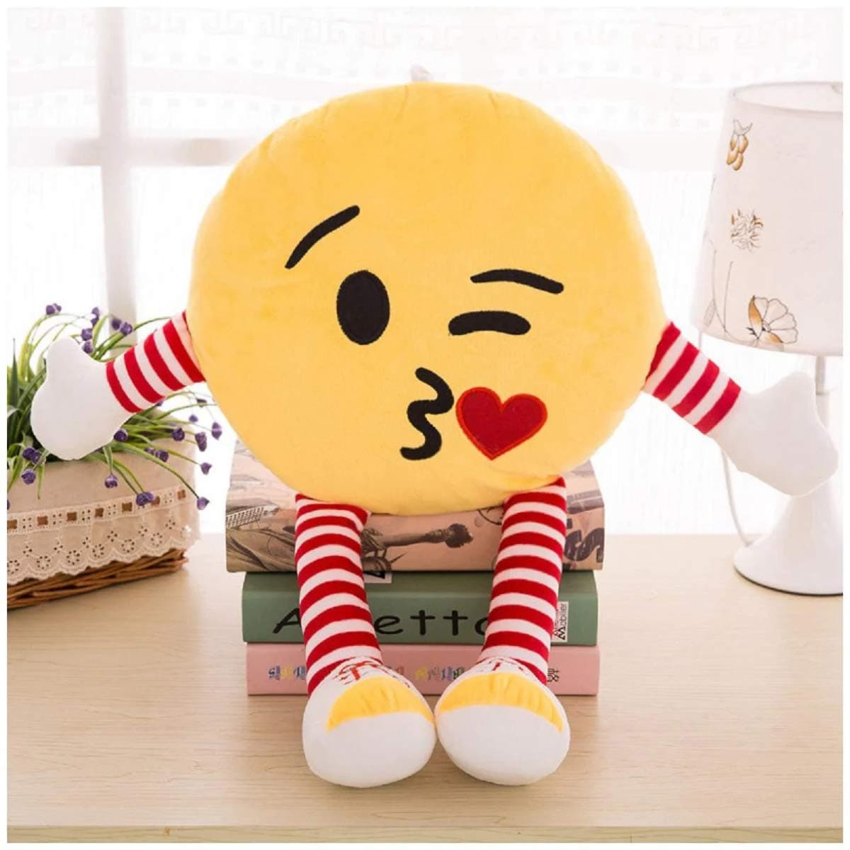 HUG 'n' FEEL SOFT TOYS Emoji Pillow Soft Toys, Baby Toys, Kids Toy, Toy for Girl, Birthday Gift, Toy Gift for Girls, Kids Toys for Boys Plush & Stuffed Toys